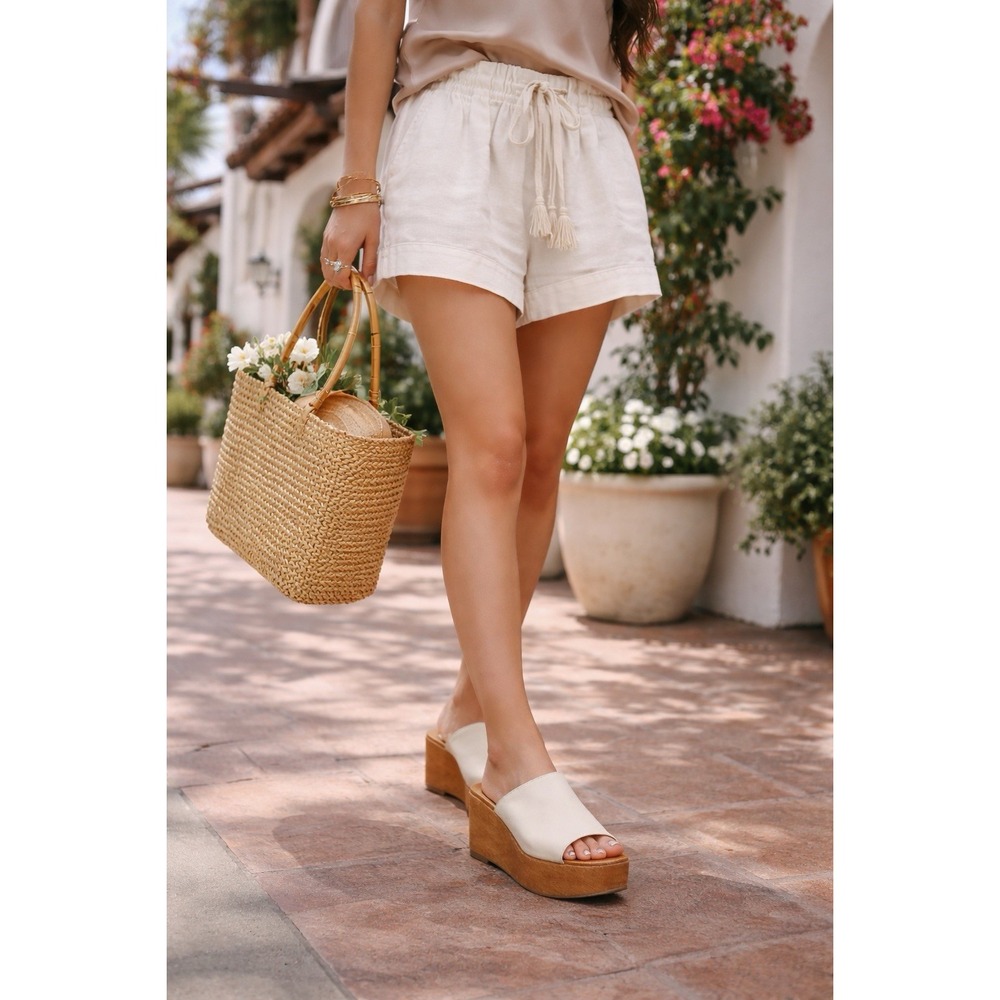 Freebird by Steven Loveland Brown Leather Slide Sandals Platform Women's US 10 - Picture 2 of 12
